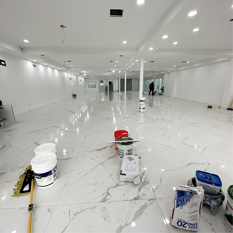 Commercial space after